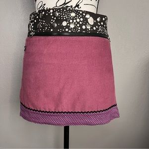 Reversible Corduroy Skirt